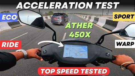 ather 450x test ride|Ather 450X warp test ride .